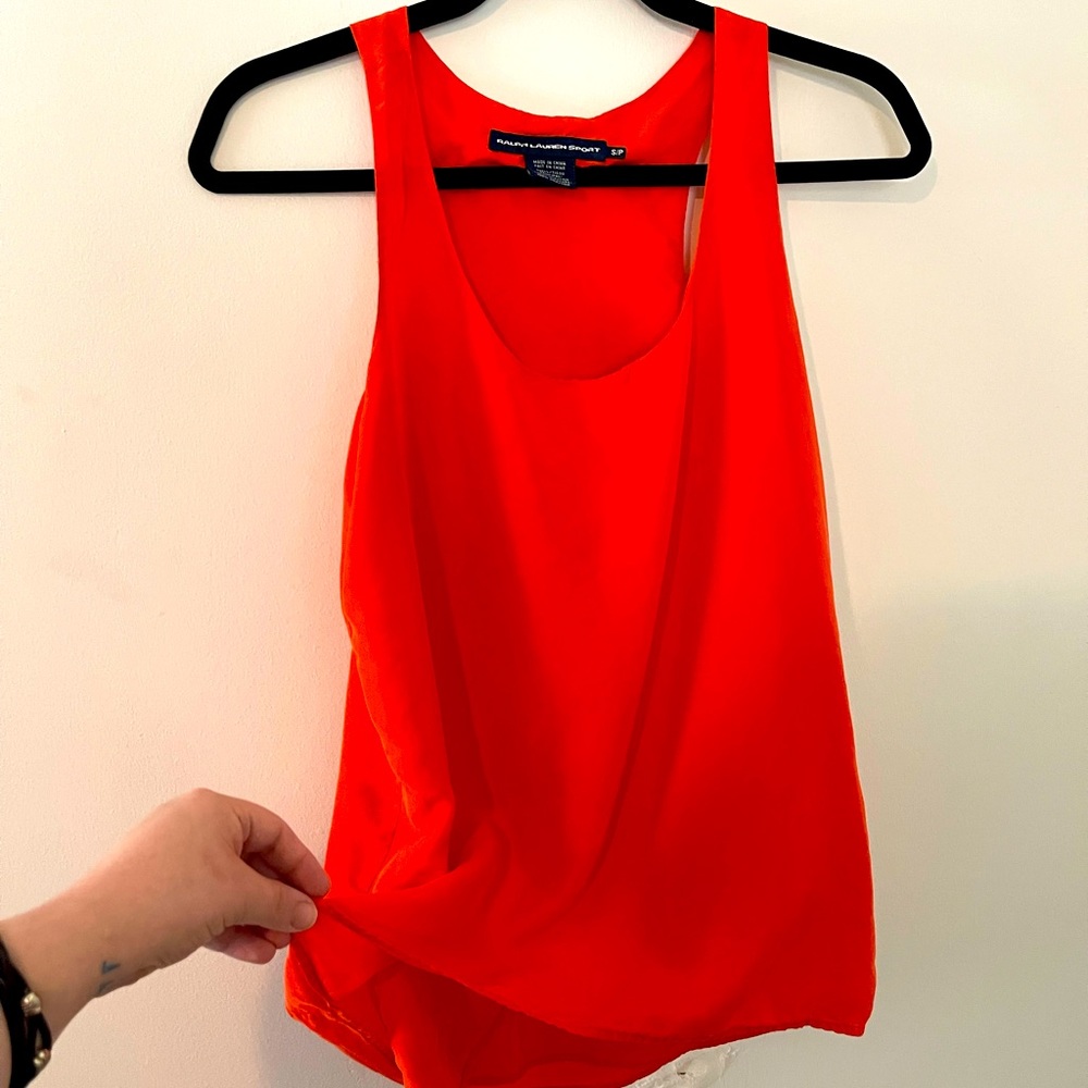 Ralph Lauren Sport Orange top